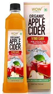 WOW Organic Raw Apple Cider Vinegar_india