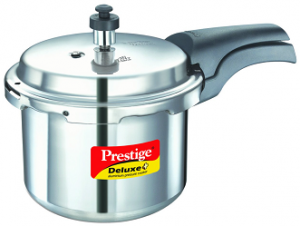 Prestige Deluxe Plus Induction Base Aluminium Pressure Cooker