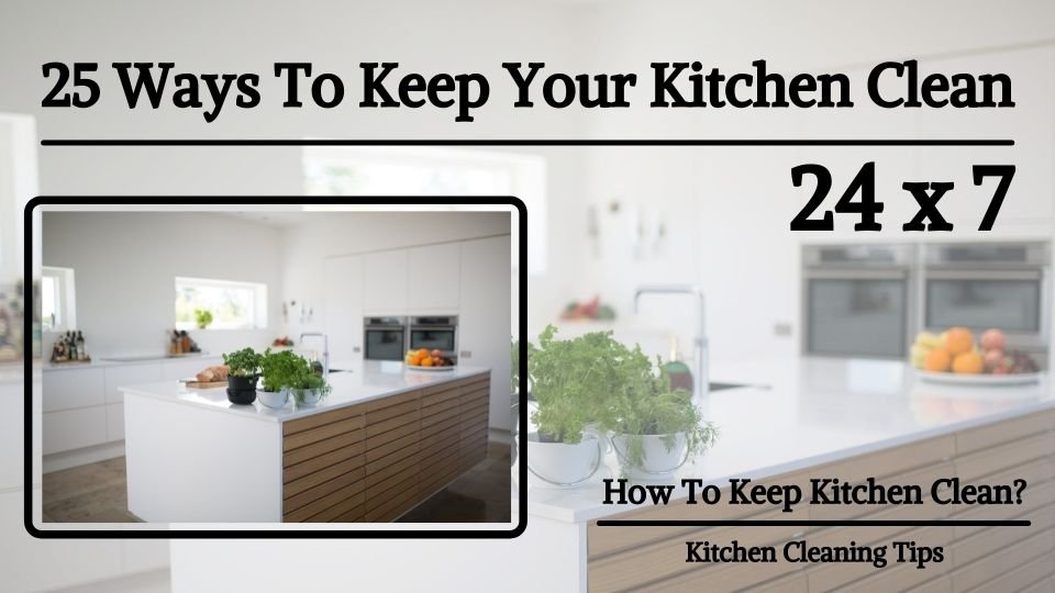 how to keep kitchen clean