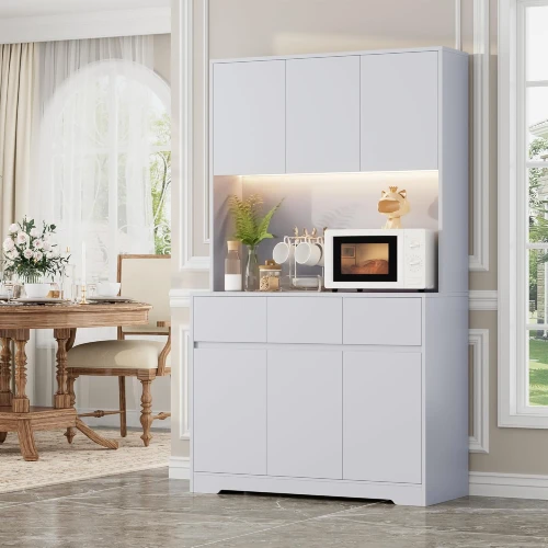 finetones-71-inch-tall-kitchen-pantry-storage-cabinet-with-power-outlets-and-led-lights