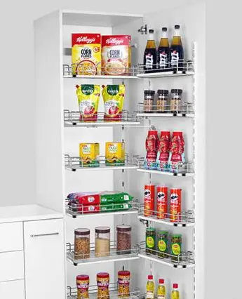 Modular Kitchen Tall Pantry Units & Cabinets Olive World India