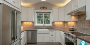 U-Shaped Kitchen Design Ideas: Tips to Create a Perfect Work Triangle [2026]